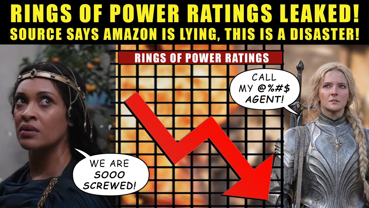 Rings of Power RATINGS LEAKED | Source Claims Amazon is Lying as Ratings PLUNGE – The Patriot Revue