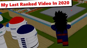 My Last Pvp Ranked Video In 2020 | DBZ Final Stand