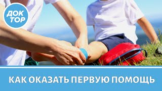 картинка: Учимся оказывать первую помощь правильно