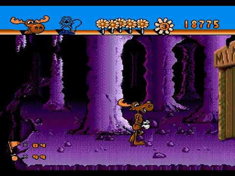 прохождение The Adventures of Rocky and Bullwinkle and Friends (SMD)
