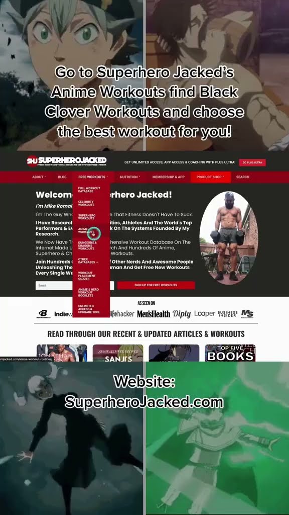 Designing The Ultimate Anime Workout Routine  FitDominium