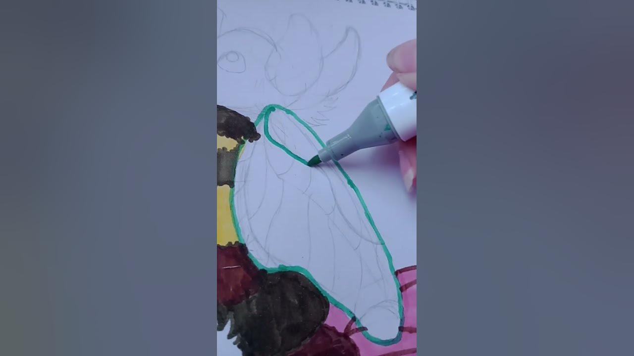 #малюнок#творчість#фантастична тварина#фантастика - YouTube