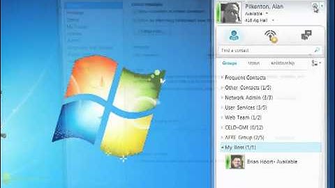 Lync Basics: The Contact Window
