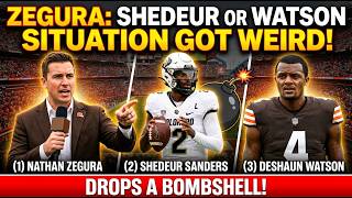 Nathan Zegura DROPS a BOMBSHELL on Shedeur Sanders Deshaun Watson’s Situation Just Got WEIRD!