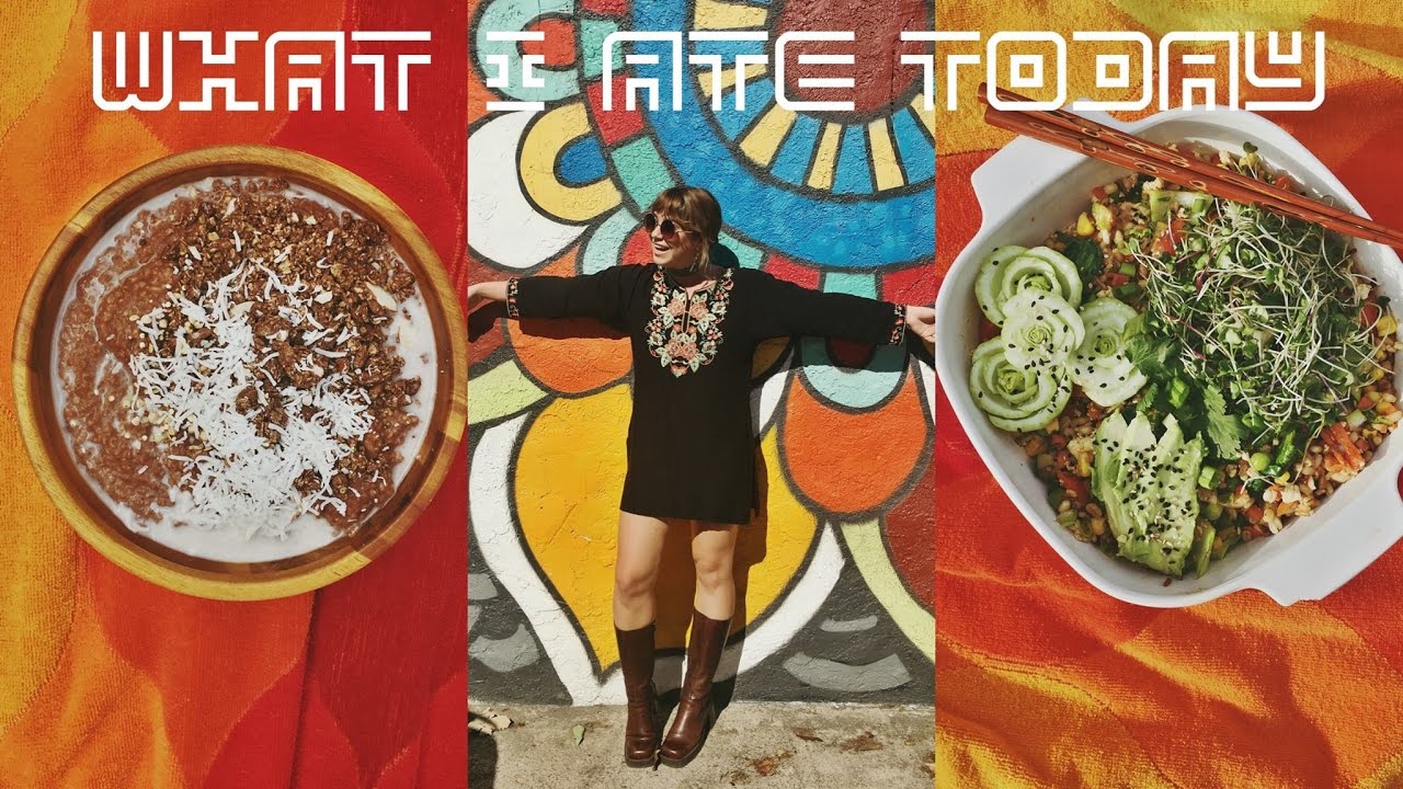 WHAT I ATE TODAY AS A VEGAN
