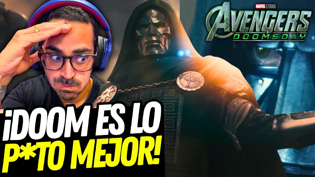 Yo... soy... ¡DOOM!🔥 AVENGERS DOOMSDAY Tráiler D23 Reacción | ¡Llegó EL MEJOR VILLANO de Marvel!
