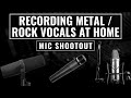 Vocal Mic Shootout: Recording Metal / Rock Vocals at Home - ToughTones.com