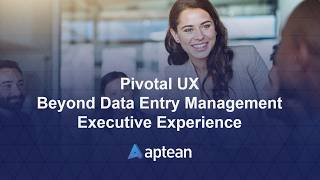 CRM Software Pivotal UX Beyond Data Entry Management Executive Experience