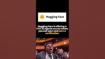 Hugging Face is offering a FREE AI Agents course with certification  #aiagents #huggingface