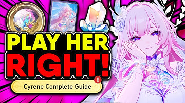 SHOULD YOU SKIP CYRENE? | Complete Cyrene Guide (Best Relics, Lightcones, Teams) - Honkai: Star Rail