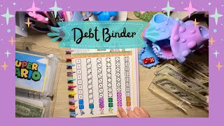 Debt Binder | Lets finish some challenges!! ✨