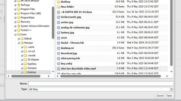 Adding a Downloaded video in exe (part 6)