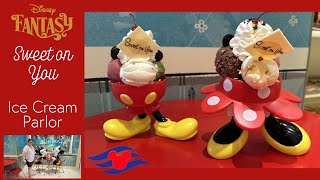 Disney Sweet On You: A Magical Ice Cream Experience At Disney Cruise Fantasy!