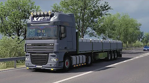 ETS2 1.38 - Euro Truck Simulator 2 - DAF XF 105 - Krone trailer - Craiova to Pleven