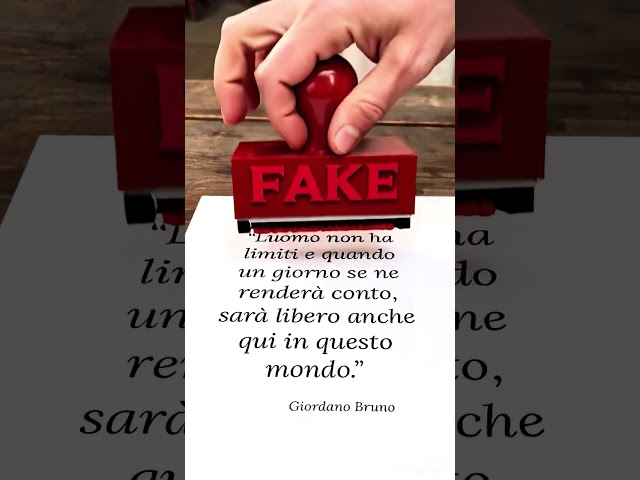 Giordano Bruno non l’ha mai detto. #3