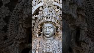 Discover mesmerizing intricacies of stone sculpture at  Hoysaleswara Temple in Halebidu.
