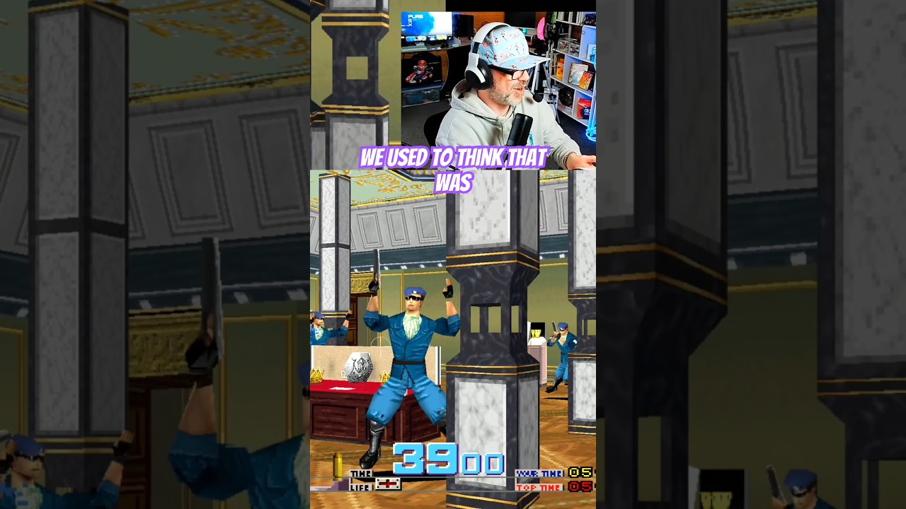 SHOOT THE GLASS! Time Crisis on PS5!