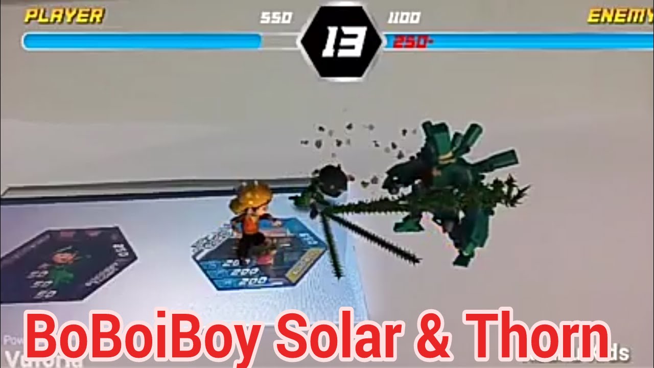 Boboiboy Kuasa 7 Wow Keren Cara Main Boboiboy Ar Terbaru Pertarunga Darth Vader Galaksi Film Animasi