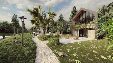 Lumion 11 Lake House | Ammar Khan