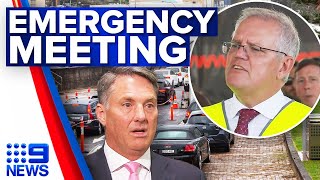 PM calls National Cabinet meeting amid concerns over Omicron cases | Coronavirus | 9 News Australia