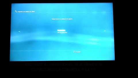 ERROR 80026F10 PS3 NO SE PUEDE JUGAR ESTE JUEGO CON LOS AJUSTES DE SALIDA DE VIDEO ACTUALES