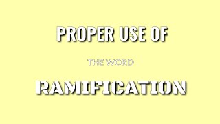 Celebrity Proper Use of English Words: Ramification Net Worth
