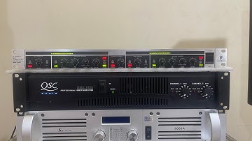 🍓🍓 Nâng tiếng ĐỨC BEHRINGER EX3200. Đẹp xuất sắc. Hàng hiếm. Giá cuối video. Lh 0931522599