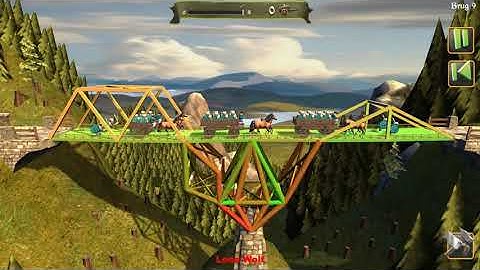 Bridge Constructor Medieval Chapter IV Bridge 9
