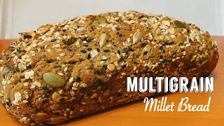 Multigrain Bread |Healthy Millet Bread | Multiseed Bread |Whole Grain Glutenfree Bread | Loaf Bread