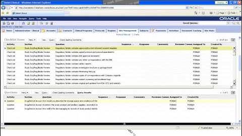 Electronic Trip Reports in Siebel Clinical (CTMS)