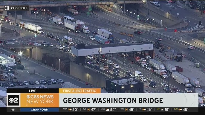 Delays On George Washington Bridge After Early Morning Issues