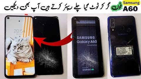 How to change samsung a60 lcd | Samsung A60 screen change | Samsung a60 display phone restoration