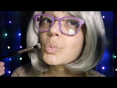 ASMR | Transformation/Makeup Tutorial (Turning Into Nonna)