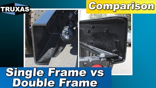 Comparison: Single Frame vs Double Frame