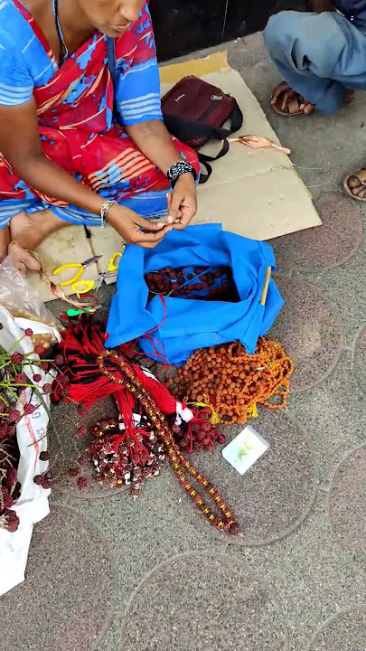 Rudraksha mala #making