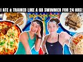 I ATE & TRAINED LIKE A GB SWIMMER FOR 24 HOURS Ft Lucy Davis