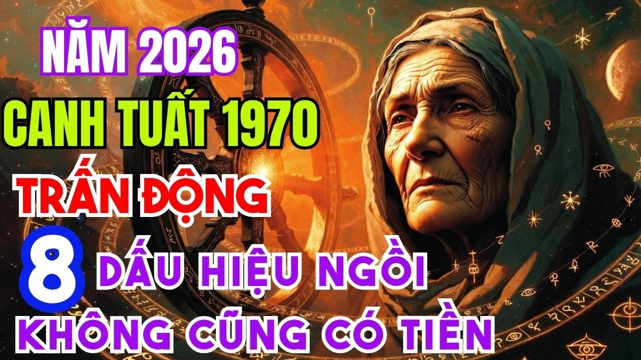 BÍ MẬT ĐỘNG TRỜI TUỔI CANH TUẤT 1970 NĂM 2026