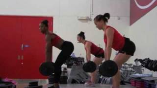Body Pump warm up