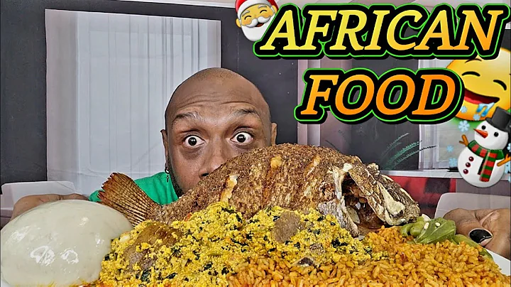 AFRICAN WHOLE TILAPIA, EGUSI SOUP, & JOLLOF RICE M...