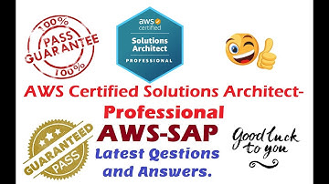 Part#3: AWS SAP: AWS Certified Solutions Architect Professional - Questions and Answers