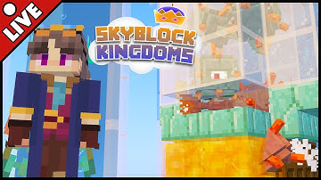 🔴 Automating the Prismarine Farm with Viking | Skyblock Kingdoms