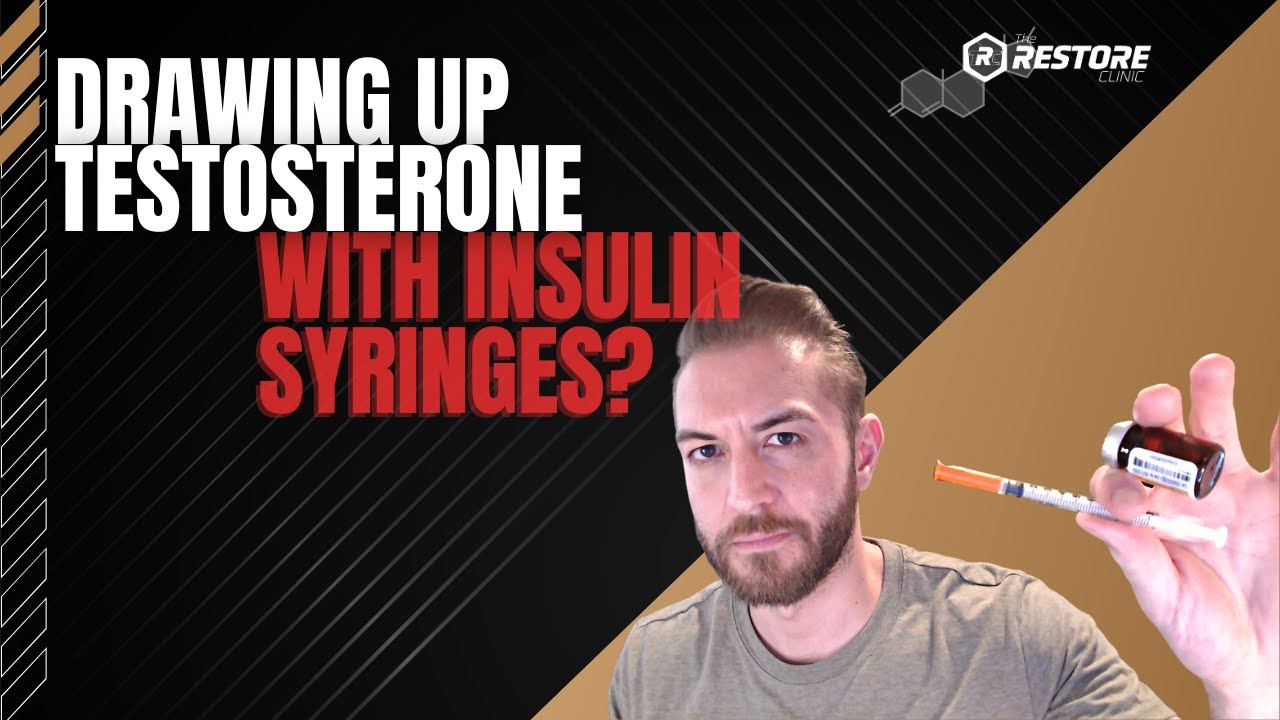 Insulin syringes for testosterone injections youtube