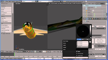 Blender UV Mapping Tutorial Mapping a Camouflage Pattern to a Simple Model of a Jet Plane Part 2
