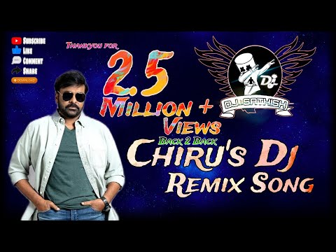 Megastar Chiranjeevi Hit DJ songs//Dj Sathish//Chiranjeevi//Telugu DJ songs