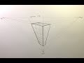 How To Draw Building in 3 Point Perspective - Bird's Eye View