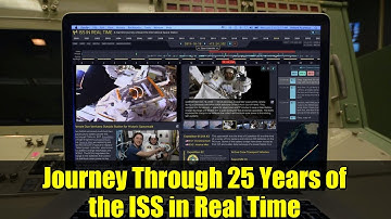 Journey Through 25 Years of the ISS in Real Time