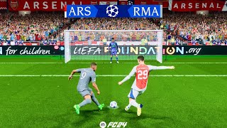 Champions League 24/25 - Arsenal vs. Real Madrid - Penalty Shootout