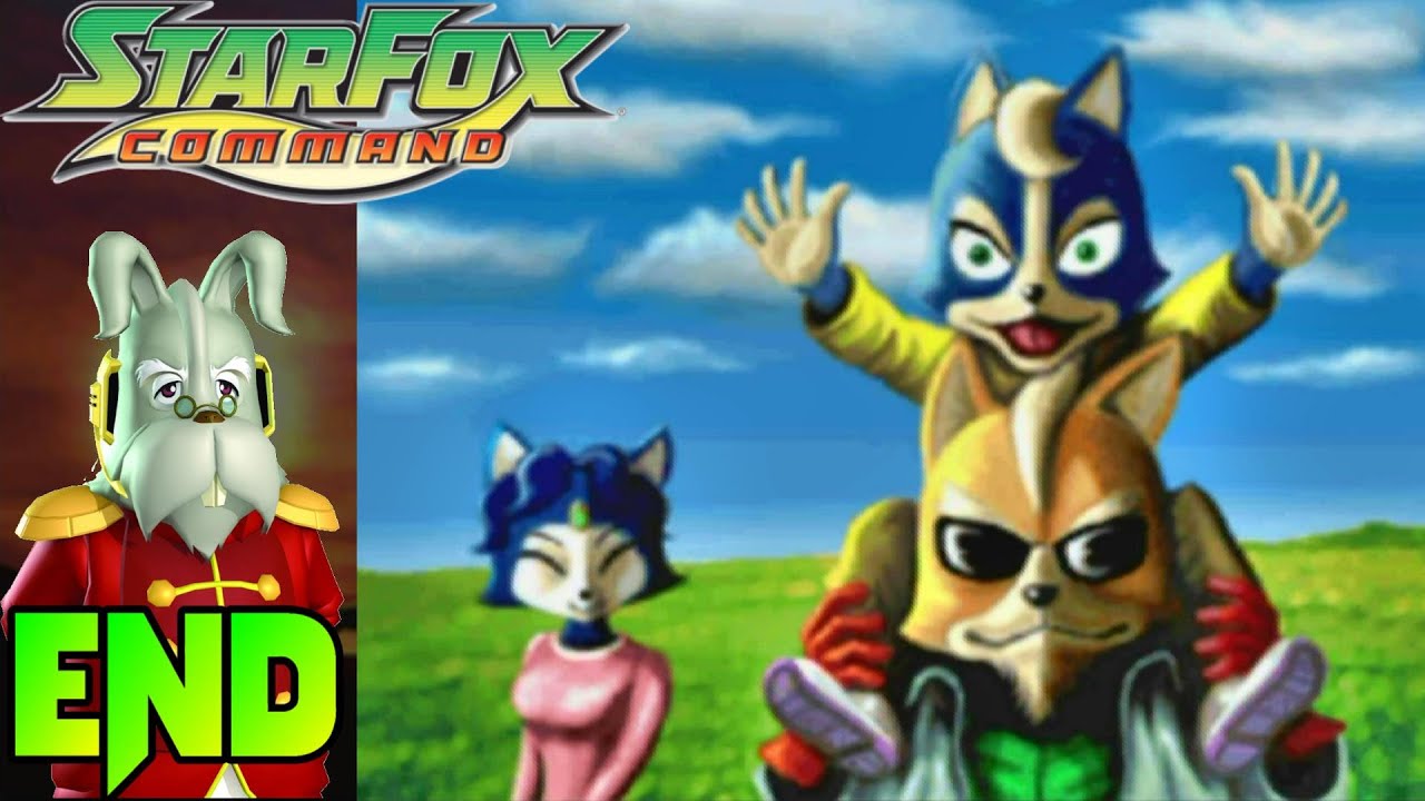 Ending for Star Fox Command-Fox And Krystal(Nintendo DS)