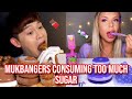 mukbangers consuming too much SUGAR