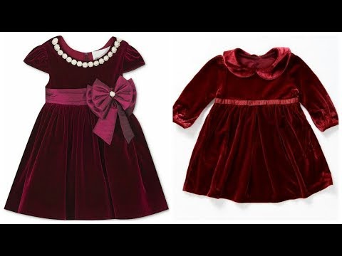 velvet gown for kids